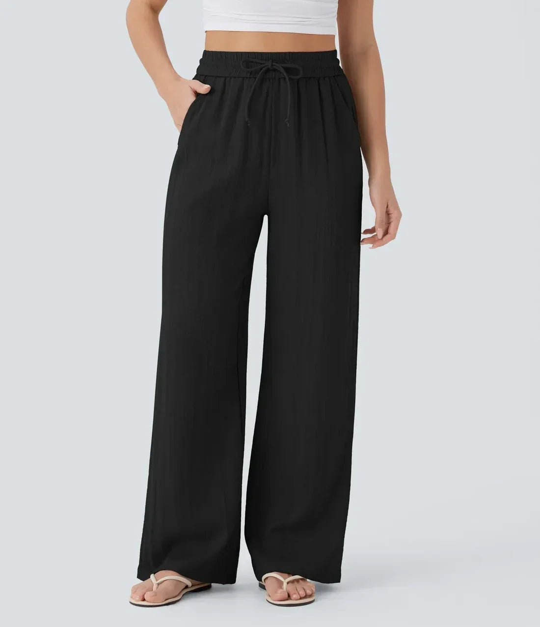 Mythooss Wide-Leg Pants