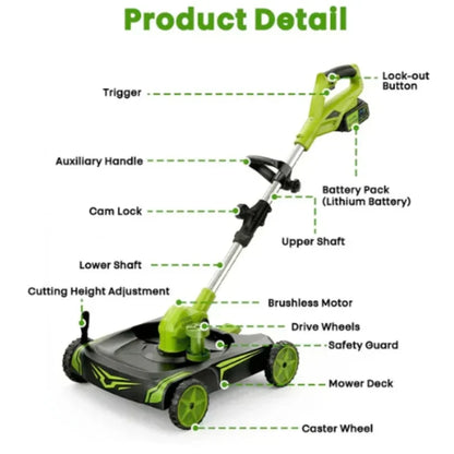 Mythooss ELECTRIC WEED WACKER & EATER