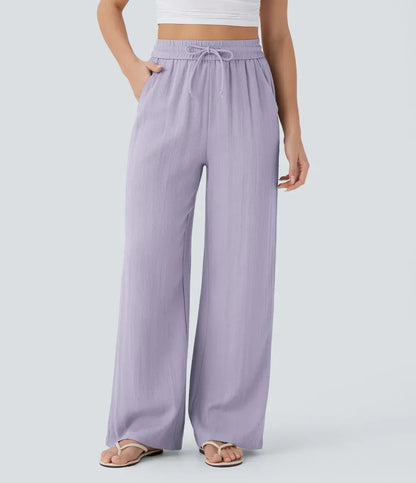 Mythooss Wide-Leg Pants