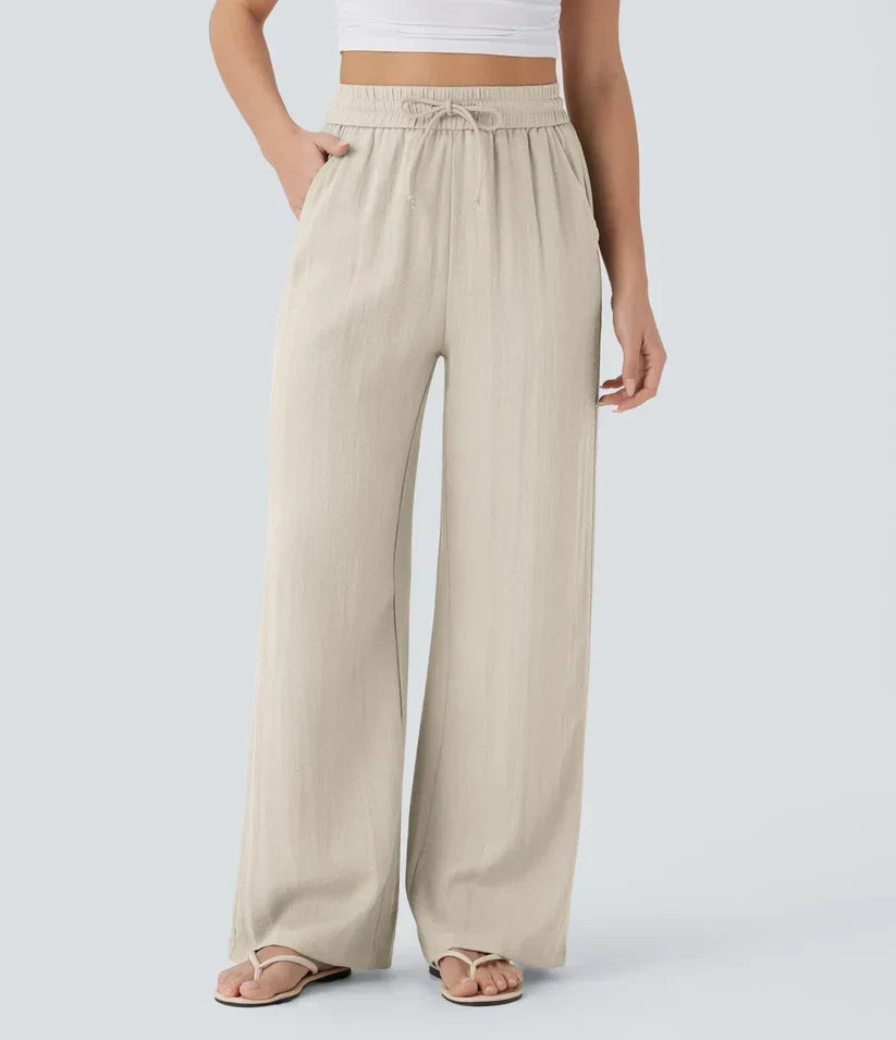 Mythooss Wide-Leg Pants